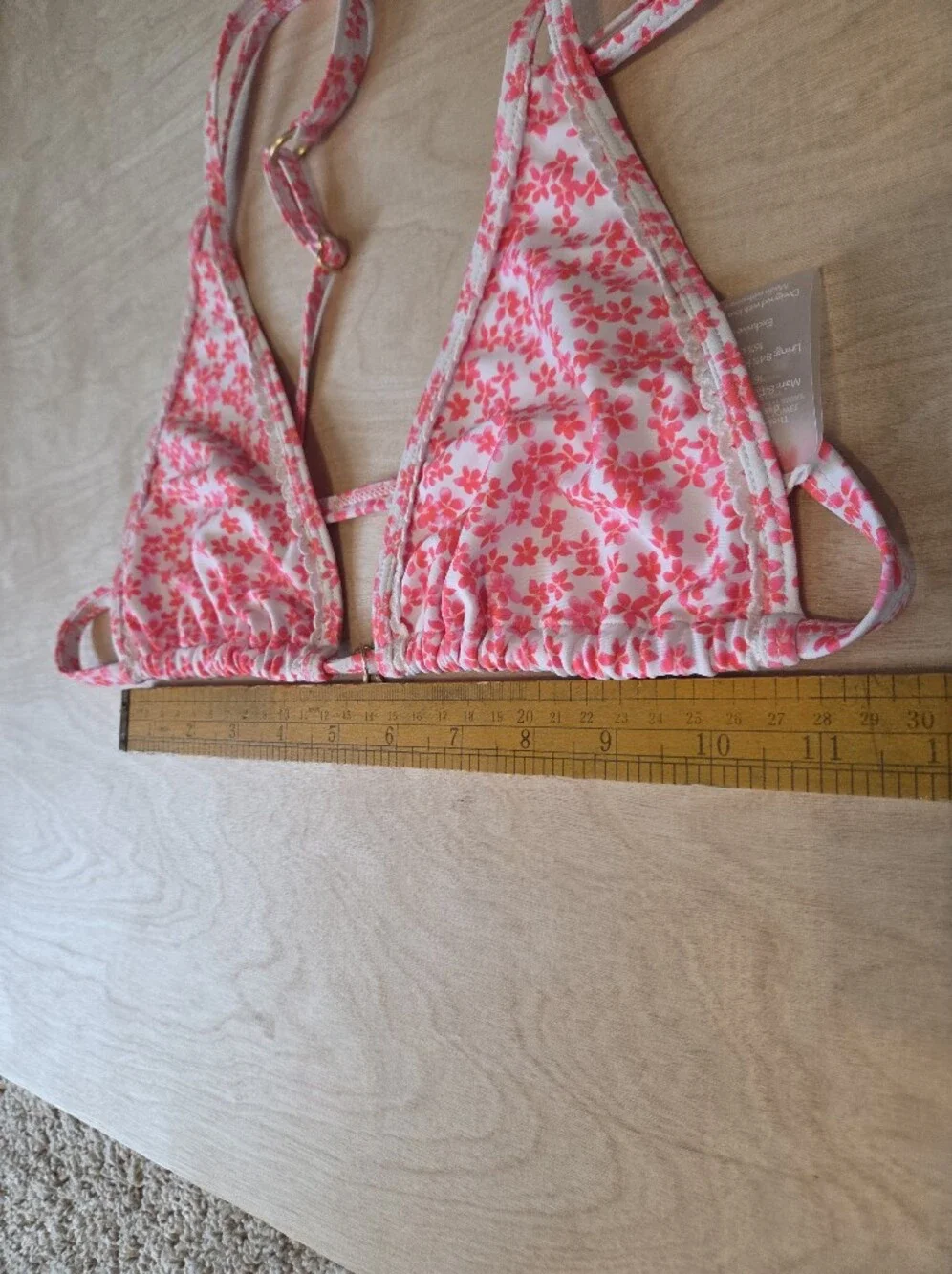 Kulani Kinis Pink Floral Bikini Top